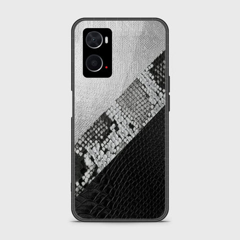 Oppo A76 Cover- Printed Skins Series - HQ Ultra Shine Premium Infinity Glass Soft Silicon Borders Case