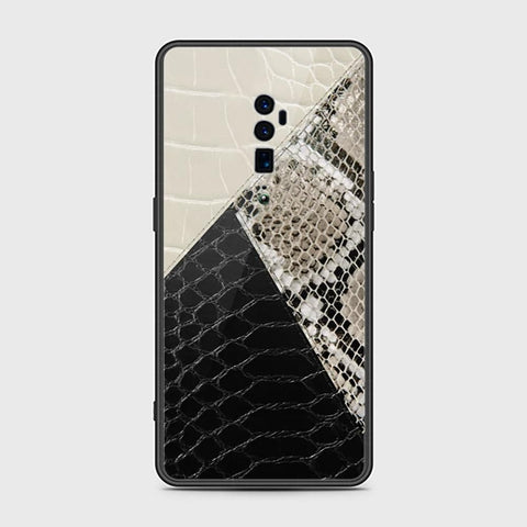 Oppo Reno 10x Zoom Cover - Printed Skins Series - HQ Ultra Shine Premium Infinity Glass Soft Silicon Borders Case