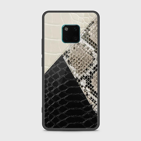 Huawei Mate 20 Pro Cover - Printed Skins Series - HQ Ultra Shine Premium Infinity Glass Soft Silicon Borders Case