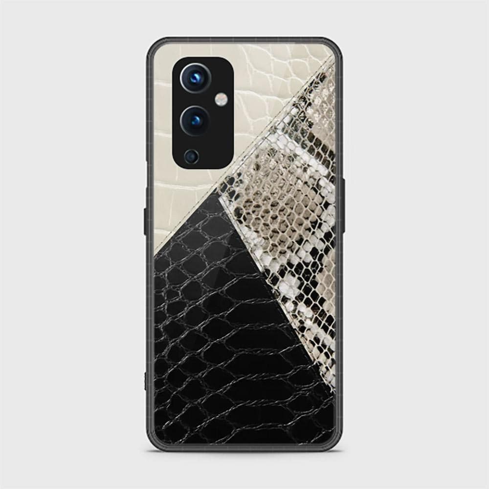 OnePlus 9 Cover - Printed Skins Series - HQ Ultra Shine Premium Infinity Glass Soft Silicon Borders Case