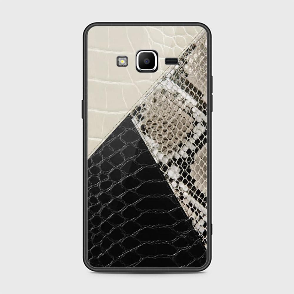 Samsung Galaxy J2 Prime Cover - Printed Skins Series - HQ Ultra Shine Premium Infinity Glass Soft Silicon Borders Case