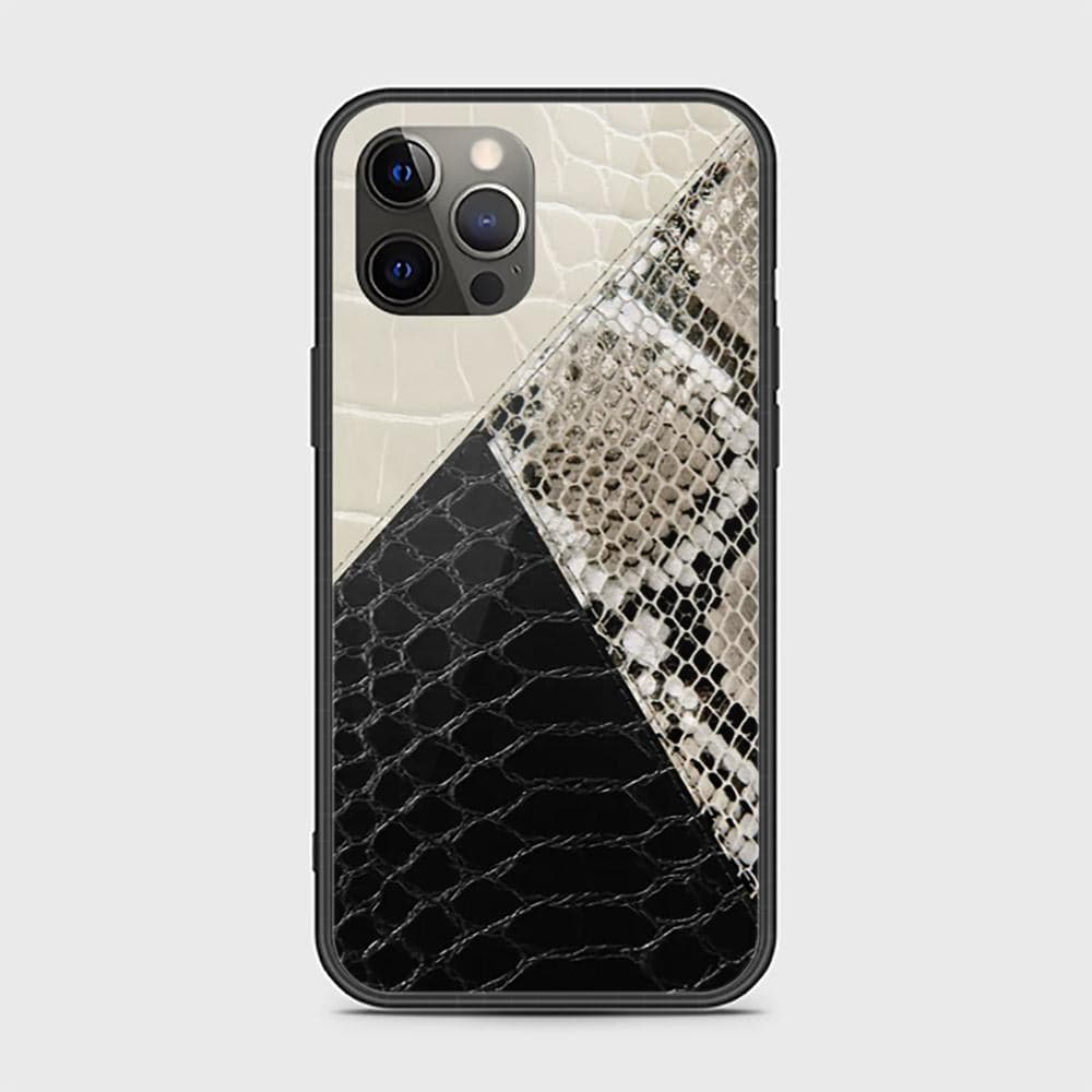 iPhone 12 Pro Cover - Printed Skins Series - HQ Ultra Shine Premium Infinity Glass Soft Silicon Borders Case