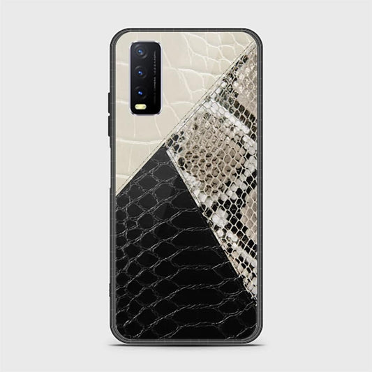 Vivo Y12a Cover - Printed Skins Series - HQ Ultra Shine Premium Infinity Glass Soft Silicon Borders Case