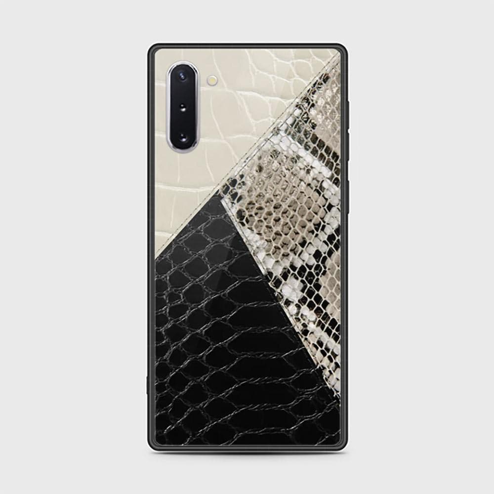 Samsung Galaxy Note 10 Cover - Printed Skins Series - HQ Ultra Shine Premium Infinity Glass Soft Silicon Borders Case