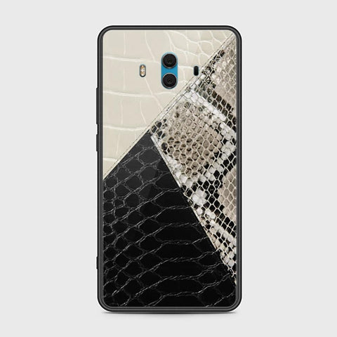 Huawei Mate 10 Cover - Printed Skins Series - HQ Ultra Shine Premium Infinity Glass Soft Silicon Borders Case