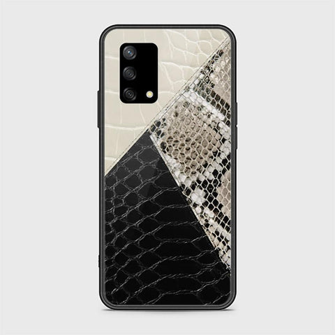 Oppo A74 Cover - Printed Skins Series - HQ Ultra Shine Premium Infinity Glass Soft Silicon Borders Case