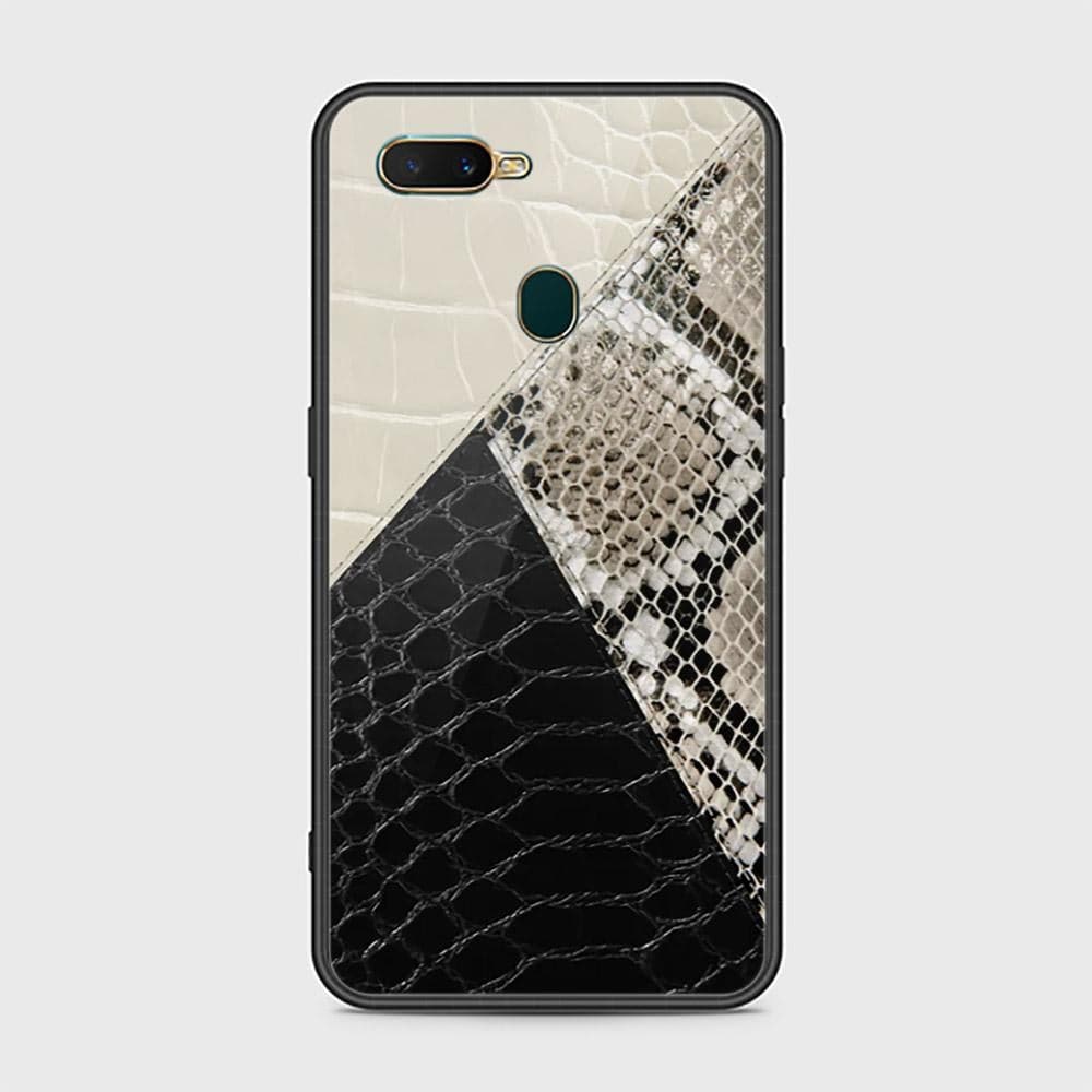 Oppo A5s Cover - Printed Skins Series - HQ Ultra Shine Premium Infinity Glass Soft Silicon Borders Case