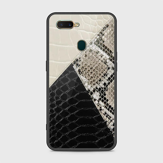 Oppo A11k Cover - Printed Skins Series - HQ Ultra Shine Premium Infinity Glass Soft Silicon Borders Case