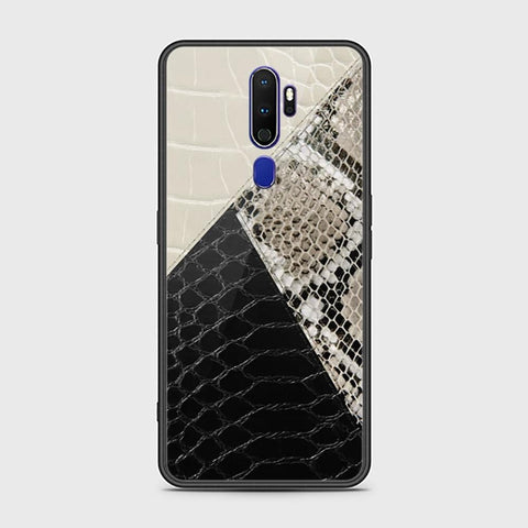 Oppo A9 2020 Cover - Printed Skins Series - HQ Ultra Shine Premium Infinity Glass Soft Silicon Borders Case