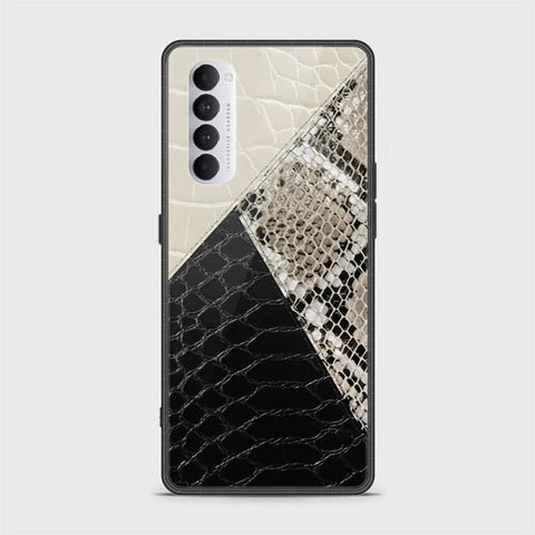 Oppo Reno 4 Pro Cover - Printed Skins Series - HQ Ultra Shine Premium Infinity Glass Soft Silicon Borders Case