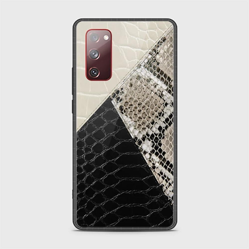 Samsung Galaxy S20 FE Cover - Printed Skins Series - HQ Ultra Shine Premium Infinity Glass Soft Silicon Borders Case