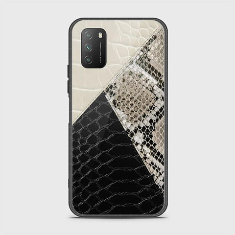 Xiaomi Poco M3 Cover - Printed Skins Series - HQ Ultra Shine Premium Infinity Glass Soft Silicon Borders Case