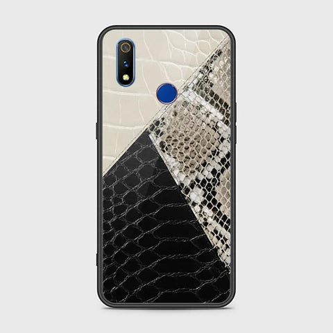 Realme 3i Cover - Printed Skins Series - HQ Ultra Shine Premium Infinity Glass Soft Silicon Borders Case