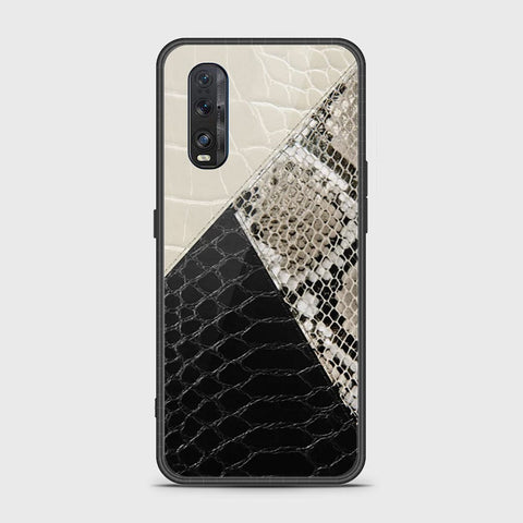 Oppo Find X2 Cover- Printed Skins Series - HQ Ultra Shine Premium Infinity Glass Soft Silicon Borders Case