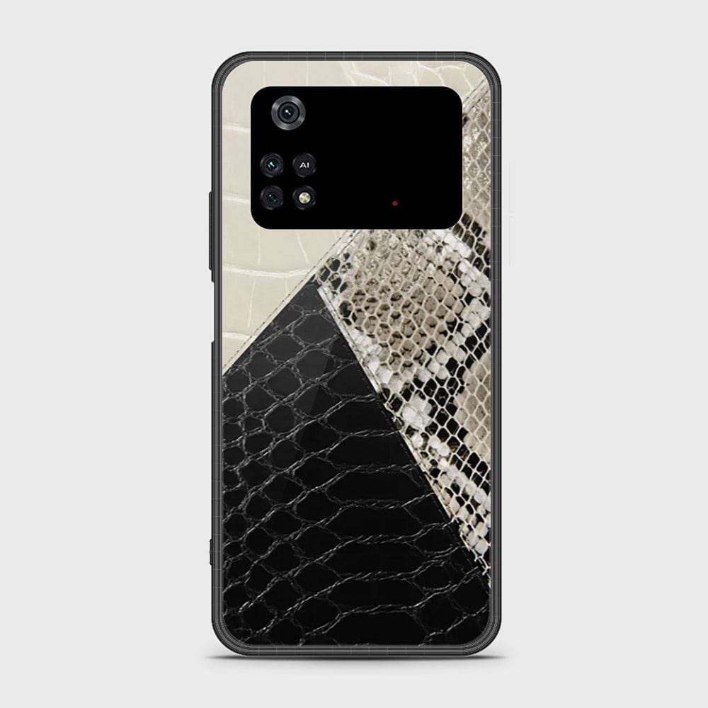 Xiaomi Poco M4 Pro 4G Cover- Printed Skins Series - HQ Ultra Shine Premium Infinity Glass Soft Silicon Borders Case