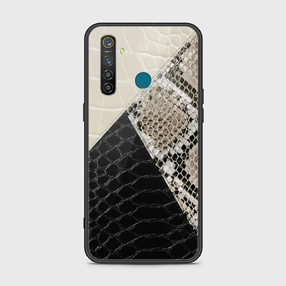 Realme 5 Pro Cover - Printed Skins Series - HQ Ultra Shine Premium Infinity Glass Soft Silicon Borders Case