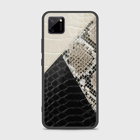 Realme C11 Cover - Printed Skins Series - HQ Ultra Shine Premium Infinity Glass Soft Silicon Borders Case