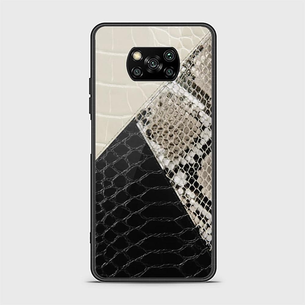 Xiaomi Poco X3 Pro Cover - Printed Skins Series - HQ Ultra Shine Premium Infinity Glass Soft Silicon Borders Case