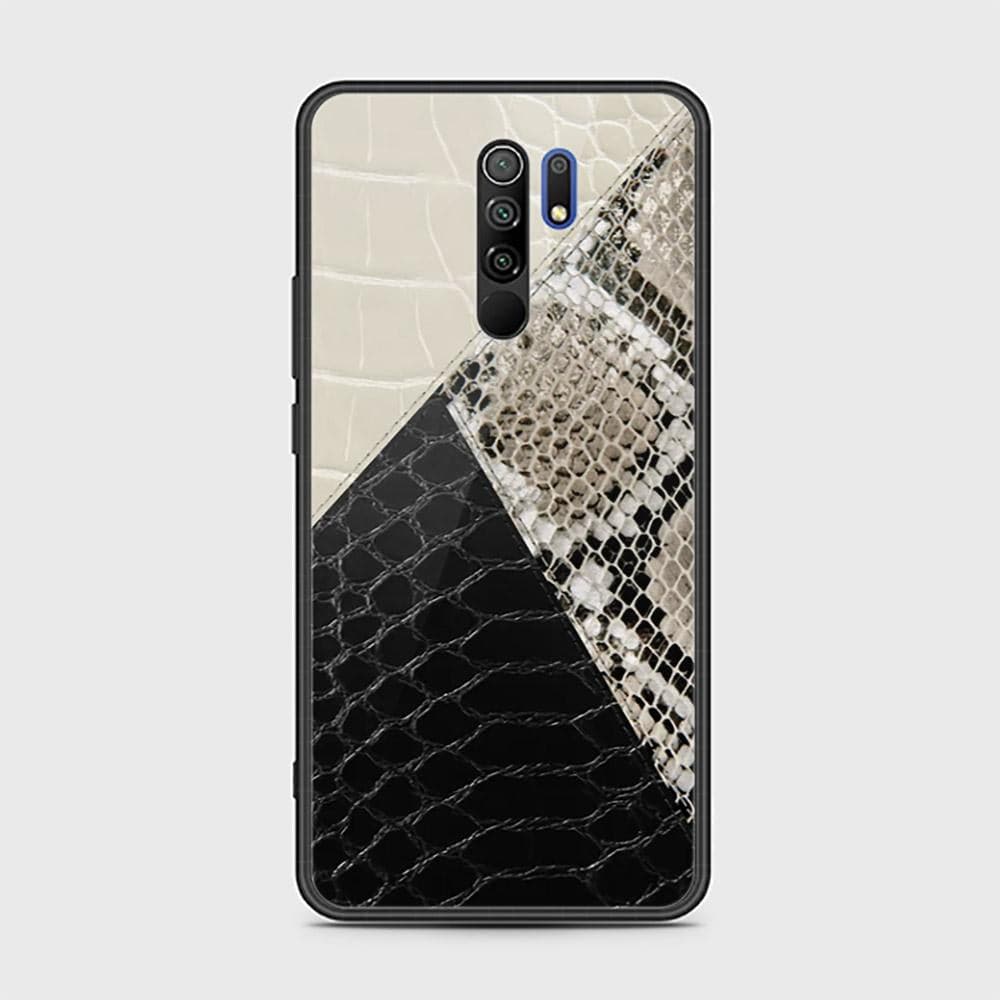 Xiaomi Redmi 9 Cover - Printed Skins Series - HQ Ultra Shine Premium Infinity Glass Soft Silicon Borders Case