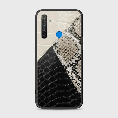 Realme 5i Cover - Printed Skins Series - HQ Ultra Shine Premium Infinity Glass Soft Silicon Borders Case