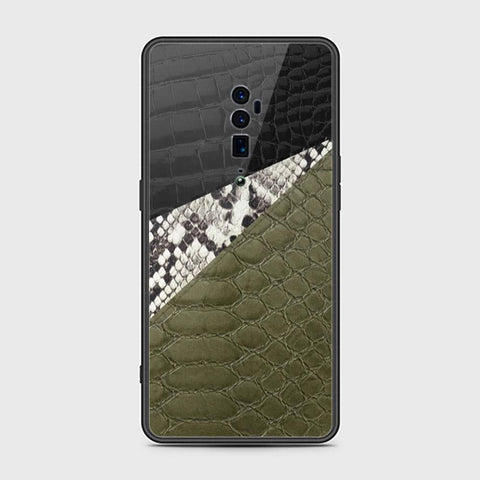 Oppo Reno 10x Zoom Cover - Printed Skins Series - HQ Ultra Shine Premium Infinity Glass Soft Silicon Borders Case