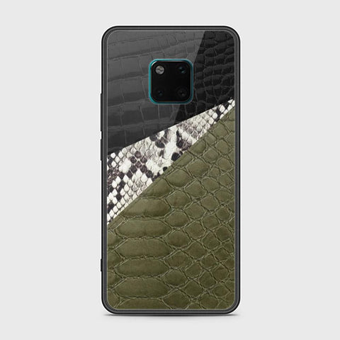 Huawei Mate 20 Pro Cover - Printed Skins Series - HQ Ultra Shine Premium Infinity Glass Soft Silicon Borders Case