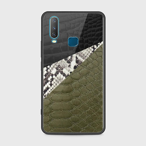 Vivo Y15 Cover - Printed Skins Series - HQ Ultra Shine Premium Infinity Glass Soft Silicon Borders Case