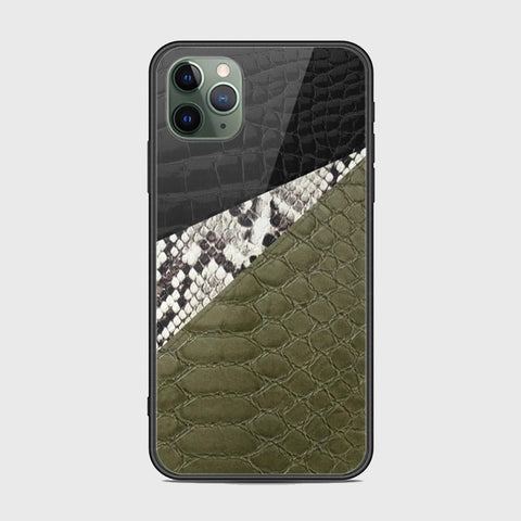 iPhone 11 Pro Max Cover - Printed Skins Series - HQ Ultra Shine Premium Infinity Glass Soft Silicon Borders Case