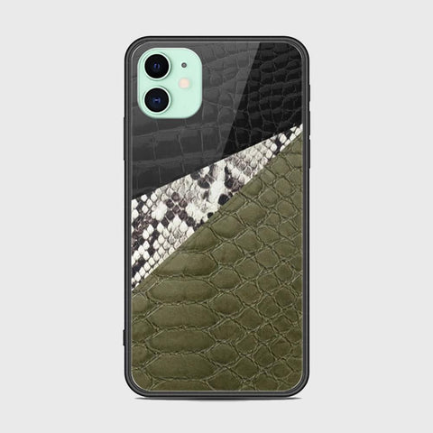 iPhone 11 Cover - Printed Skins Series - HQ Ultra Shine Premium Infinity Glass Soft Silicon Borders Case