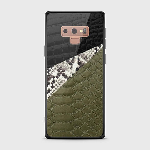 Samsung Galaxy Note 9 Cover - Printed Skins Series - HQ Ultra Shine Premium Infinity Glass Soft Silicon Borders Case