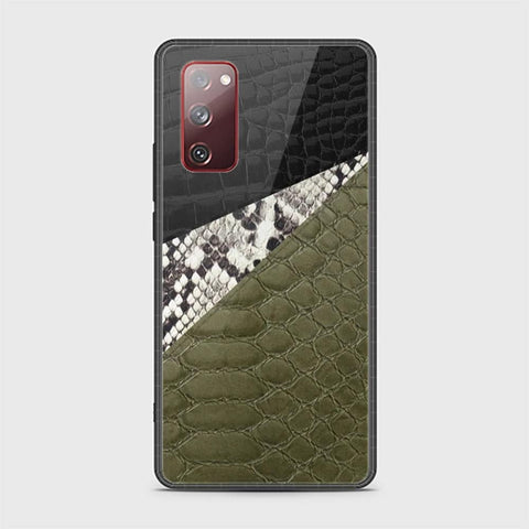 Samsung Galaxy S20 FE Cover - Printed Skins Series - HQ Ultra Shine Premium Infinity Glass Soft Silicon Borders Case