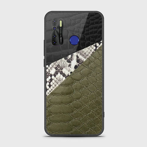 Tecno Camon 15 Cover- Printed Skins Series - HQ Ultra Shine Premium Infinity Glass Soft Silicon Borders Case