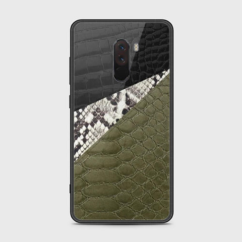 Xiaomi Pocophone F1 Cover - Printed Skins Series - HQ Ultra Shine Premium Infinity Glass Soft Silicon Borders Case