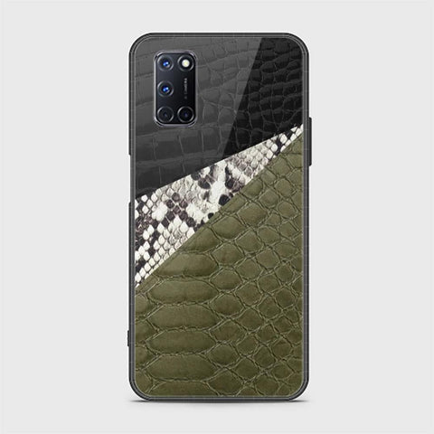 Oppo A92 Cover - Printed Skins Series - HQ Ultra Shine Premium Infinity Glass Soft Silicon Borders Case