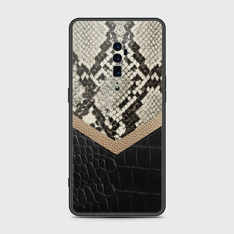 Oppo Reno 10x Zoom Cover - Printed Skins Series - HQ Ultra Shine Premium Infinity Glass Soft Silicon Borders Case