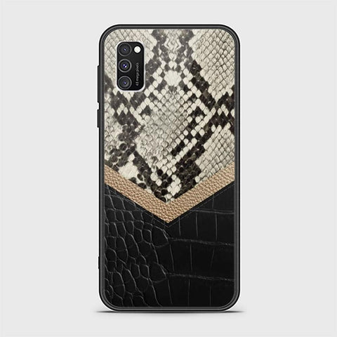 Samsung Galaxy A03s Cover - Printed Skins Series - HQ Ultra Shine Premium Infinity Glass Soft Silicon Borders Case