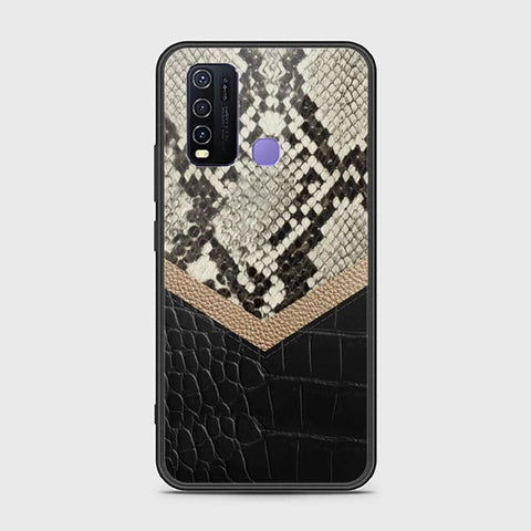 Vivo Y30 Cover - Printed Skins Series - HQ Ultra Shine Premium Infinity Glass Soft Silicon Borders Case