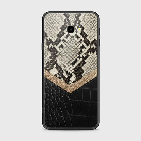 Samsung Galaxy J4 Plus Cover - Printed Skins Series - HQ Ultra Shine Premium Infinity Glass Soft Silicon Borders Case