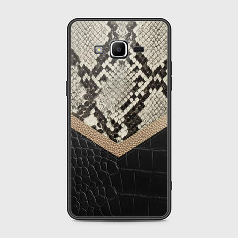 Samsung Galaxy J2 Prime Cover - Printed Skins Series - HQ Ultra Shine Premium Infinity Glass Soft Silicon Borders Case