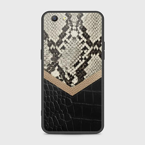 Oppo A57 Cover - Printed Skins Series - HQ Ultra Shine Premium Infinity Glass Soft Silicon Borders Case