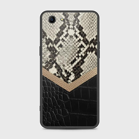 Oppo A83 Cover - Printed Skins Series - HQ Ultra Shine Premium Infinity Glass Soft Silicon Borders Case