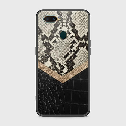 Oppo A5s Cover - Printed Skins Series - HQ Ultra Shine Premium Infinity Glass Soft Silicon Borders Case