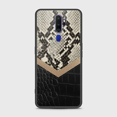 Oppo A9 2020 Cover - Printed Skins Series - HQ Ultra Shine Premium Infinity Glass Soft Silicon Borders Case