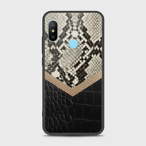 Xiaomi Redmi 6 Pro Cover - Printed Skins Series - HQ Ultra Shine Premium Infinity Glass Soft Silicon Borders Case