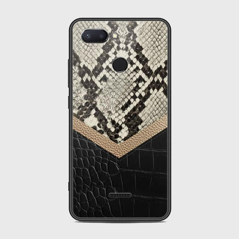 Xiaomi Redmi 6 Cover - Printed Skins Series - HQ Ultra Shine Premium Infinity Glass Soft Silicon Borders Case