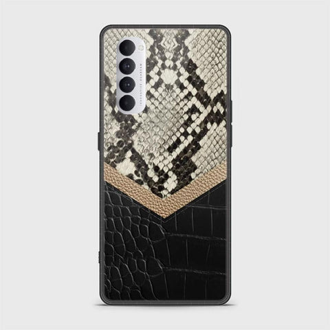 Oppo Reno 4 Pro Cover - Printed Skins Series - HQ Ultra Shine Premium Infinity Glass Soft Silicon Borders Case