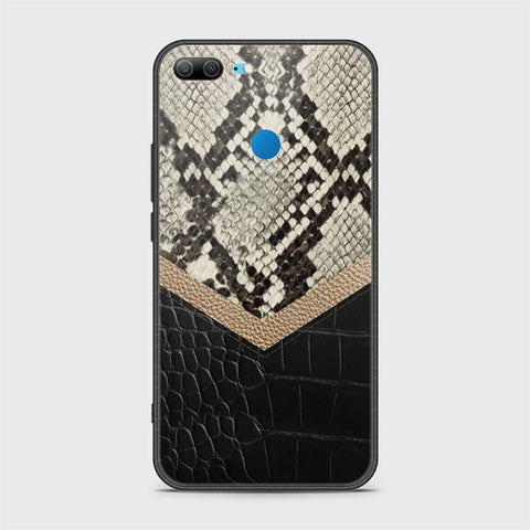 Huawei Honor 9 Lite Cover - Printed Skins Series - HQ Ultra Shine Premium Infinity Glass Soft Silicon Borders Case