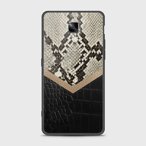 OnePlus 3 Cover- Printed Skins Series - HQ Ultra Shine Premium Infinity Glass Soft Silicon Borders Case