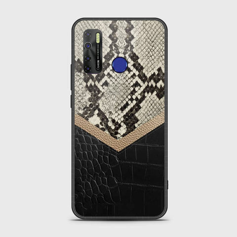 Infinix Hot 9 Cover- Printed Skins Series - HQ Ultra Shine Premium Infinity Glass Soft Silicon Borders Case