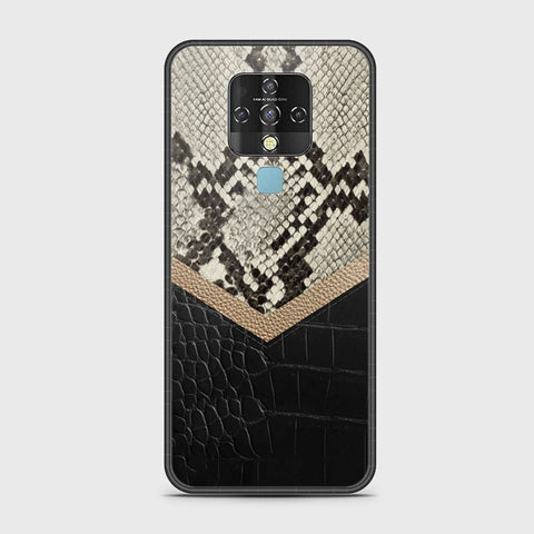 Tecno Camon 16 Cover - Printed Skins Series - HQ Ultra Shine Premium Infinity Glass Soft Silicon Borders Case